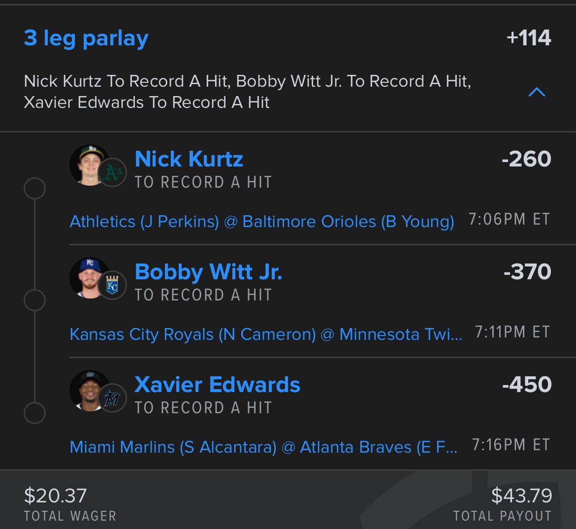 Day 2 of our 10 to 1k challenge! We have to do a plus money day to stay on track and I like all of these spots, let’s climb 🧗🫡 #mlb #parlay #gamblingx #GamblingTwitter #ladderchallenge