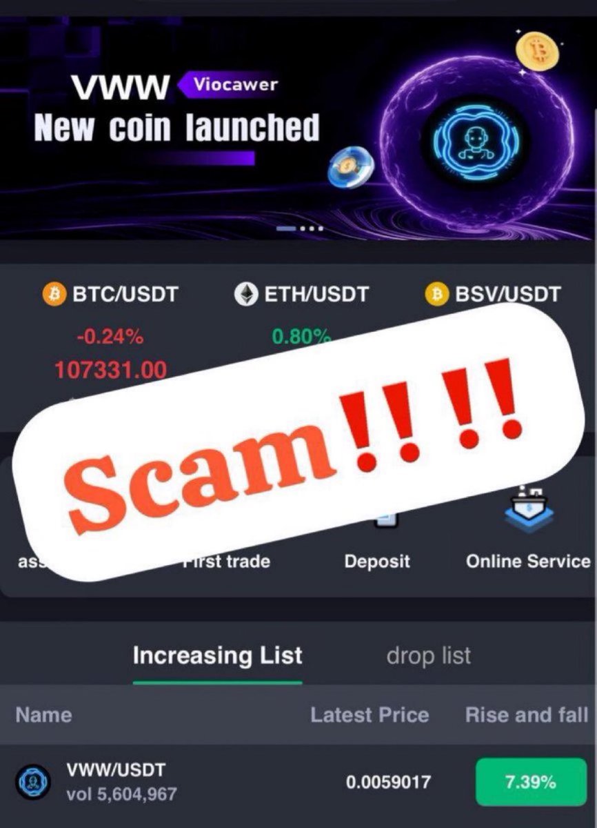 djay_scott_'s tweet photo. 🚨 https://t.co/xAScZy7Euk is facing major scrutiny.
Users are reporting frozen withdrawals, locked accounts, and complete silence from customer support — all classic signs of a potential crypto scam.
#VWW #Viocawer
If you’ve sent funds and lost access, act quickly. https://t.co/mUIg9MTcqk