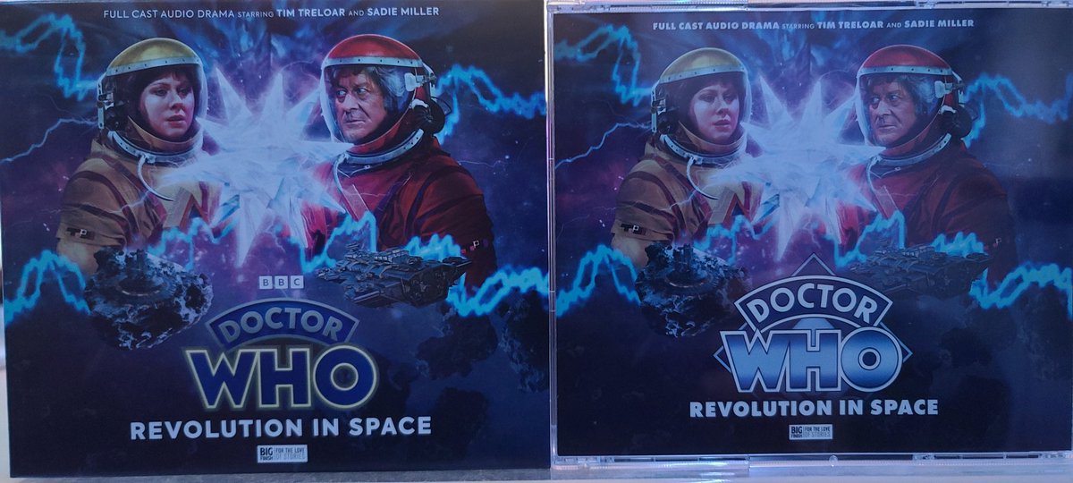 TheMetalWhovian's tweet photo. #NewProfilePic is my current #BigFinish listen, "The Third Doctor Adventures: Revolution in Space" by Jonathan Morris.
#DoctorWho #3rdDoctor #SarahJaneSmith #PhysicalMedia https://t.co/NWshEnhVZc