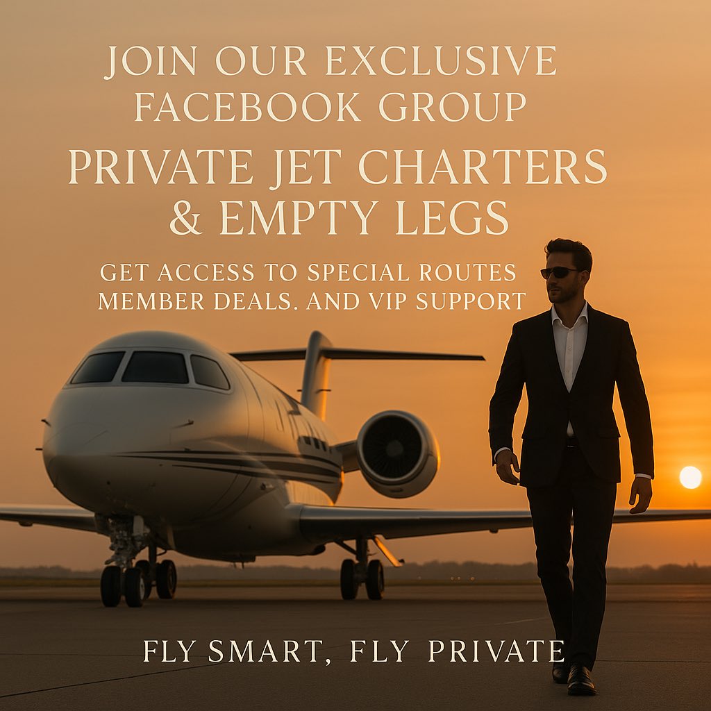 Private_jetch's tweet image. #PrivateJet #PrivateJetCharter #EmptyLeg #EmptyLegFlights #EmptyLegDeals #JetCharter #LuxuryTravel #FlyPrivate #PrivateJetLife #BusinessTravel #LuxuryLifestyle #VIPTravel #PrivateAviation #PrivateFlight #CharterFlight #LuxuryJet #FlyLuxury #PrivatePlane #CorporateTravel #JetLife