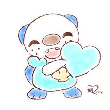 You and your pokemon
Usually would cheat and have my usual two cute beans but I forgot this little man existed x