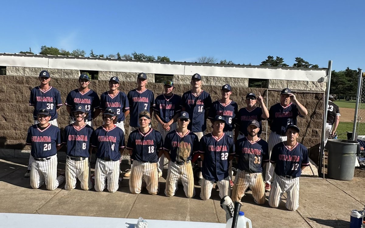 For the first time in Quamba Cubs history WE ARE HEADING TO THE STATE TOURNAMENT <a href="/MinnBaseball/">Minnesota Baseball Association</a>
