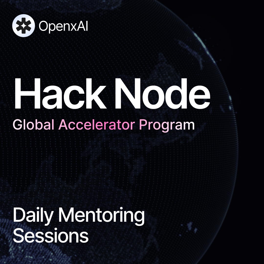 OpenxAI (@openxainetwork) on Twitter photo Looking to Level-up your Hack Node Project?
๐ช๐ฒ'๐ฟ๐ฒ ๐ต๐ฒ๐ฟ๐ฒ ๐๐ผ ๐ต๐ฒ๐น๐ฝ!
Announcing daily sessions for all students and developers, starting today.
Join us for Mentoring, Tech Support, and AMAs to accelerate your build.
โฐ Daily at 5:00 PM AEST / 12:30 PM IST
๐Join Looking to Level-up your Hack Node Project?
๐ช๐ฒ'๐ฟ๐ฒ ๐ต๐ฒ๐ฟ๐ฒ ๐๐ผ ๐ต๐ฒ๐น๐ฝ!
Announcing daily sessions for all students and developers, starting today.
Join us for Mentoring, Tech Support, and AMAs to accelerate your build.
โฐ Daily at 5:00 PM AEST / 12:30 PM IST
๐Join