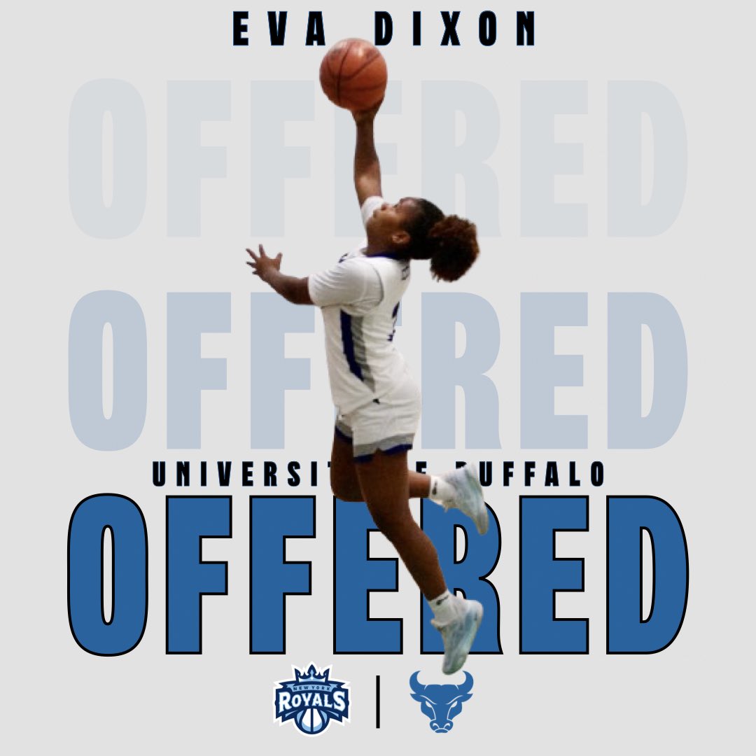 New York Royals (@syracuseroyals) on Twitter photo Congrats to 2029 Eva Dixon <a href="/evadixon03/">Eva Dixon</a> on her first offer from <a href="/KSharkey25/">Kristen Sharkey</a> & <a href="/UBwomenshoops/">Buffalo Women's Basketball</a>  #RoyalFamily Congrats to 2029 Eva Dixon <a href="/evadixon03/">Eva Dixon</a> on her first offer from <a href="/KSharkey25/">Kristen Sharkey</a> & <a href="/UBwomenshoops/">Buffalo Women's Basketball</a>  #RoyalFamily