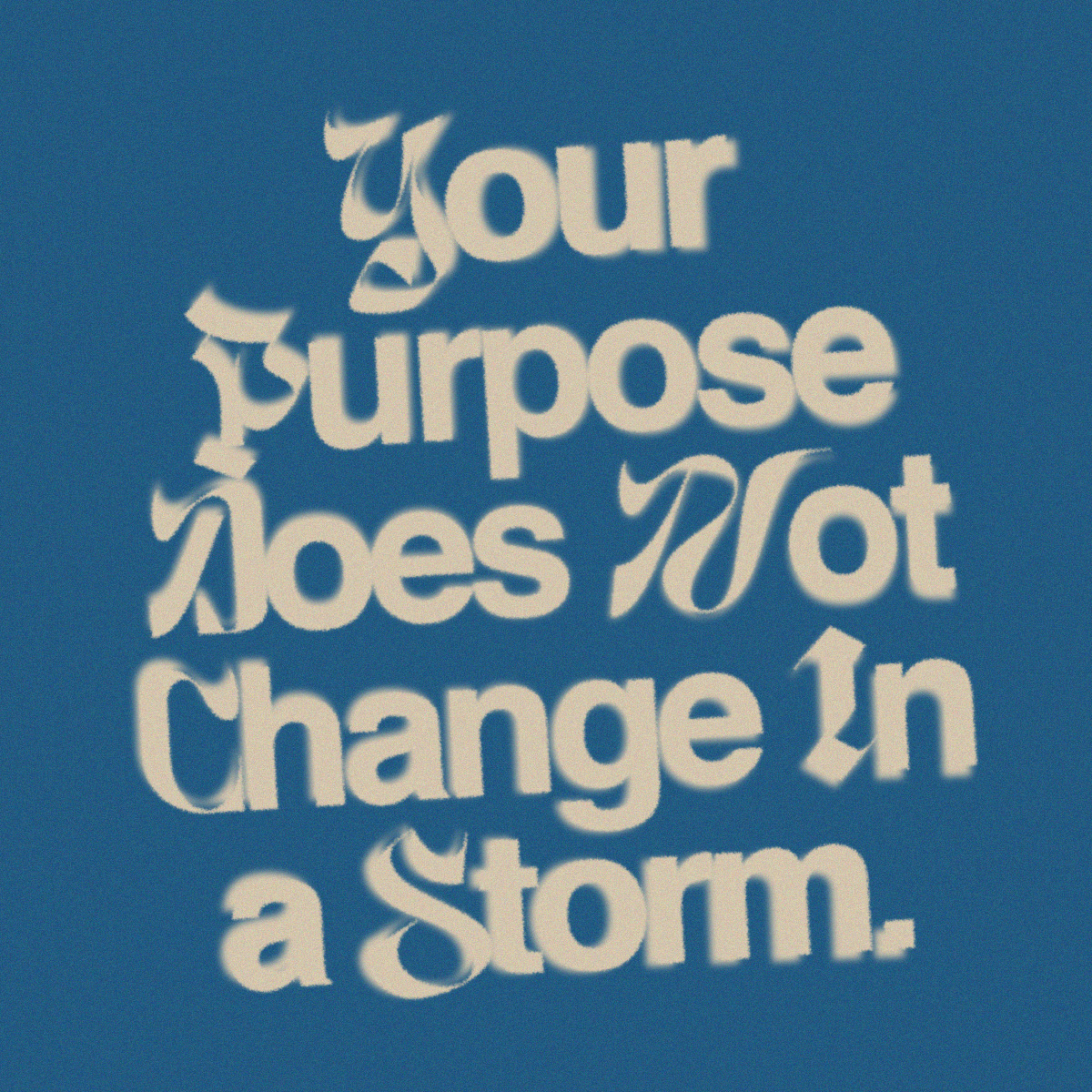No storm can undo what God has called you to do. Stay the course - there’s divine purpose on your life.