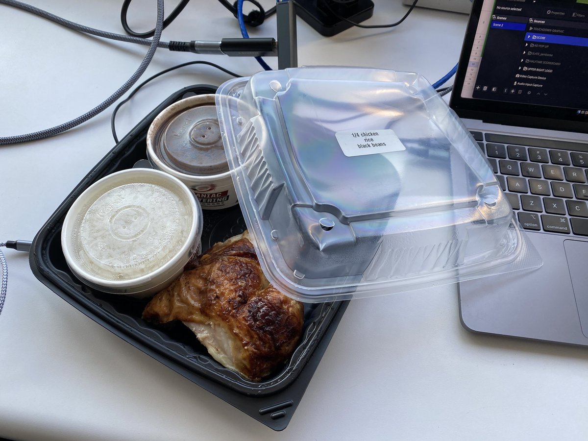 A great crowd settling in, and even better chicken courtesy of Alpaca Peruvian Chicken.

Still time to head over to the HighSchoolOT Jamboree, or catch it LIVE on HighSchoolOT.com.