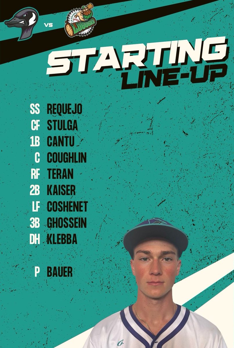 Here’s how we’re taking the field for our FINAL game of the season!!! On the road in La Crosse tonight! 

Powered by Olmsted Medical Center