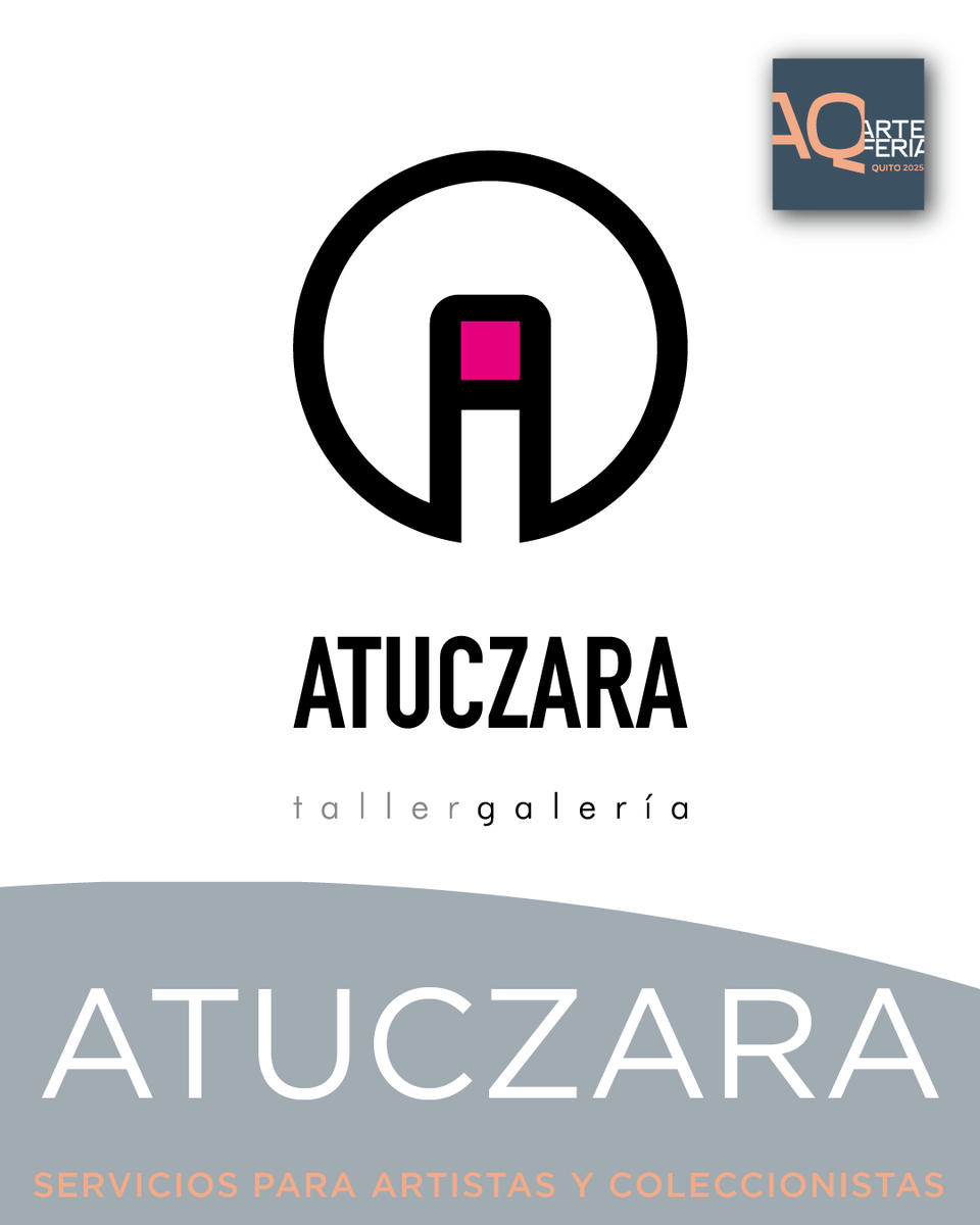 AQFeria's tweet photo. Damos la bienvenida a "ATUCZARA Taller Galería" que estará presente en la cuarta edición de AQ Arte Feria Quito del 28 al 31 de agosto. ¡Vive la pasión del arte!.
#arteecuador #artwork #obradeartes #artistaplastico #artista #finearts #artistaplástico #obradearte #arte #artistas https://t.co/mUCKymn9GT