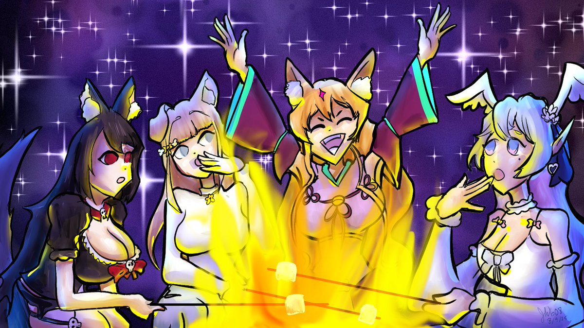 JW608Art (@jw608art) on Twitter photo I've been enjoying <a href="/dearNinette/">Ninette 🕊️🪻</a>'s CampWaywool! One more day to go! Come join the fun tomorrow at twitch.tv/dearninette
Make sure to cheer for team Petalbuds!
#CampWaywool #NinettePalette I've been enjoying <a href="/dearNinette/">Ninette 🕊️🪻</a>'s CampWaywool! One more day to go! Come join the fun tomorrow at twitch.tv/dearninette
Make sure to cheer for team Petalbuds!
#CampWaywool #NinettePalette