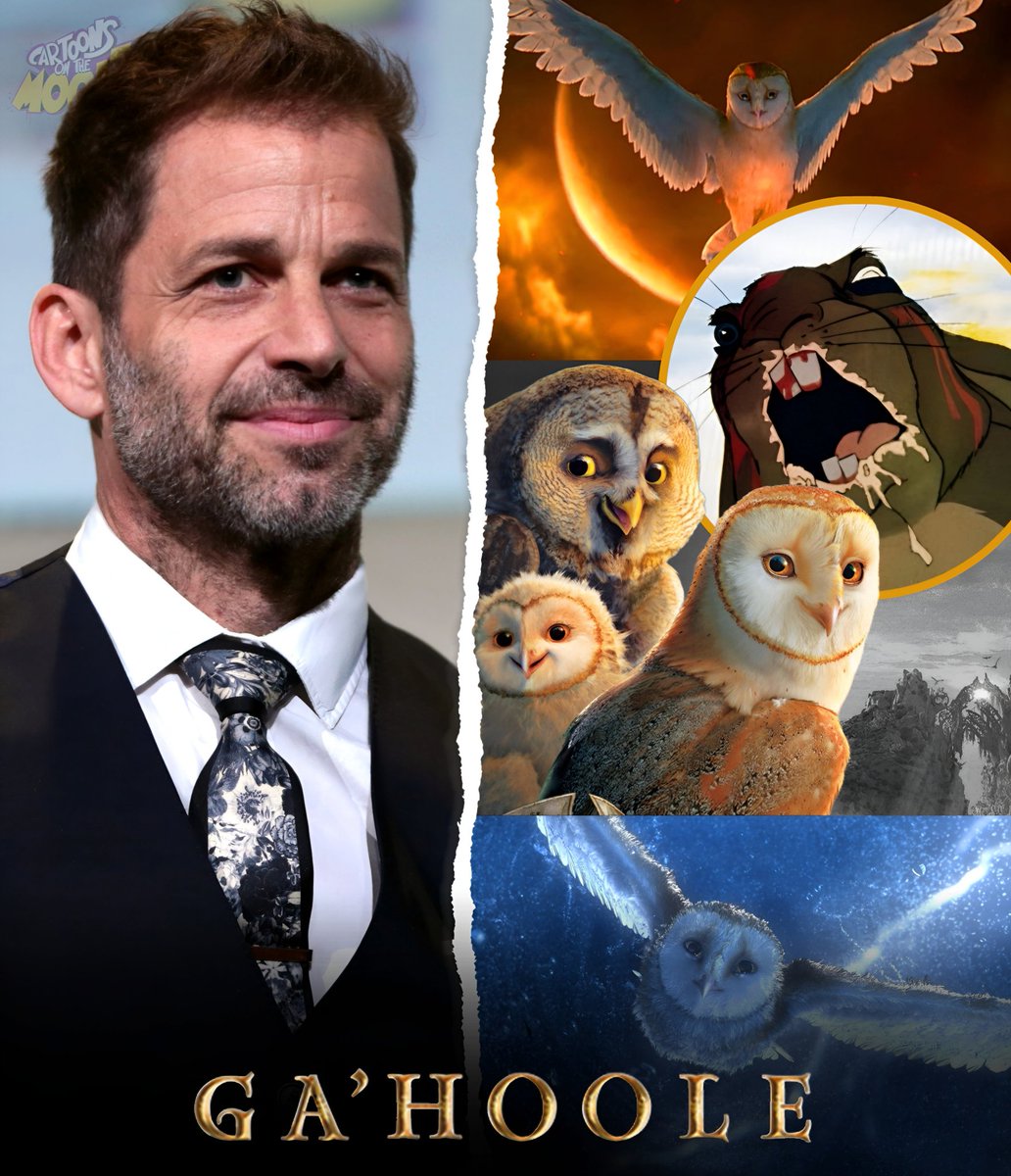 CartoonsOTMoon's tweet image. Un dato animado hasta que salga Beyond The Spider-Verse. Día 14: 

Ga'hoole es la única película animada dirigida por Zack Snyder.  

Aunque fue criticada por su tono serio y sombrío (que muchos consideraron poco atractivo para niños) Snyder defendió su enfoque, afirmando que la