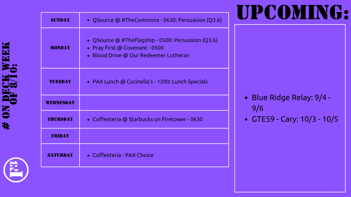 F3ENC's tweet image. #OnDeck in #f3enc next week!  #ShowUp