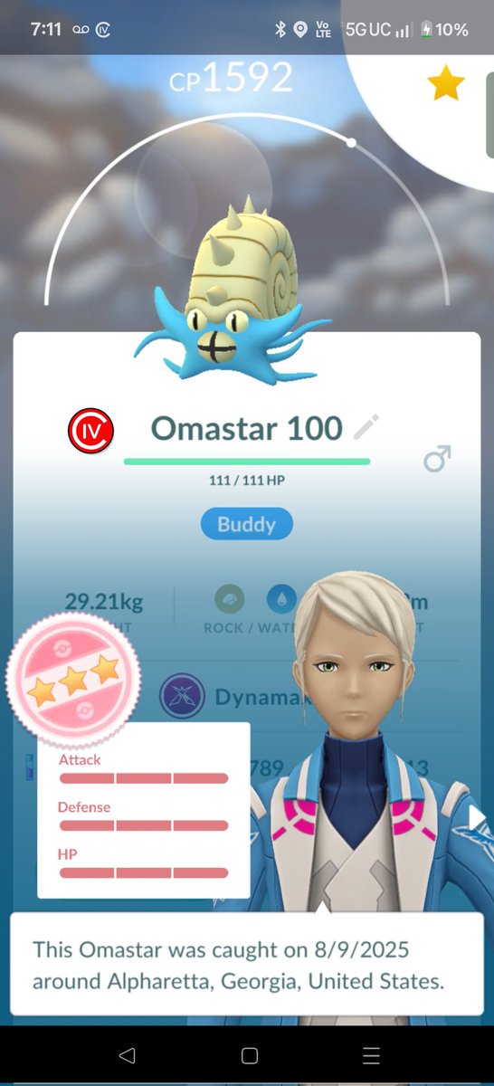 Finally a second hundo Dynamax!! 
#PokemonGO