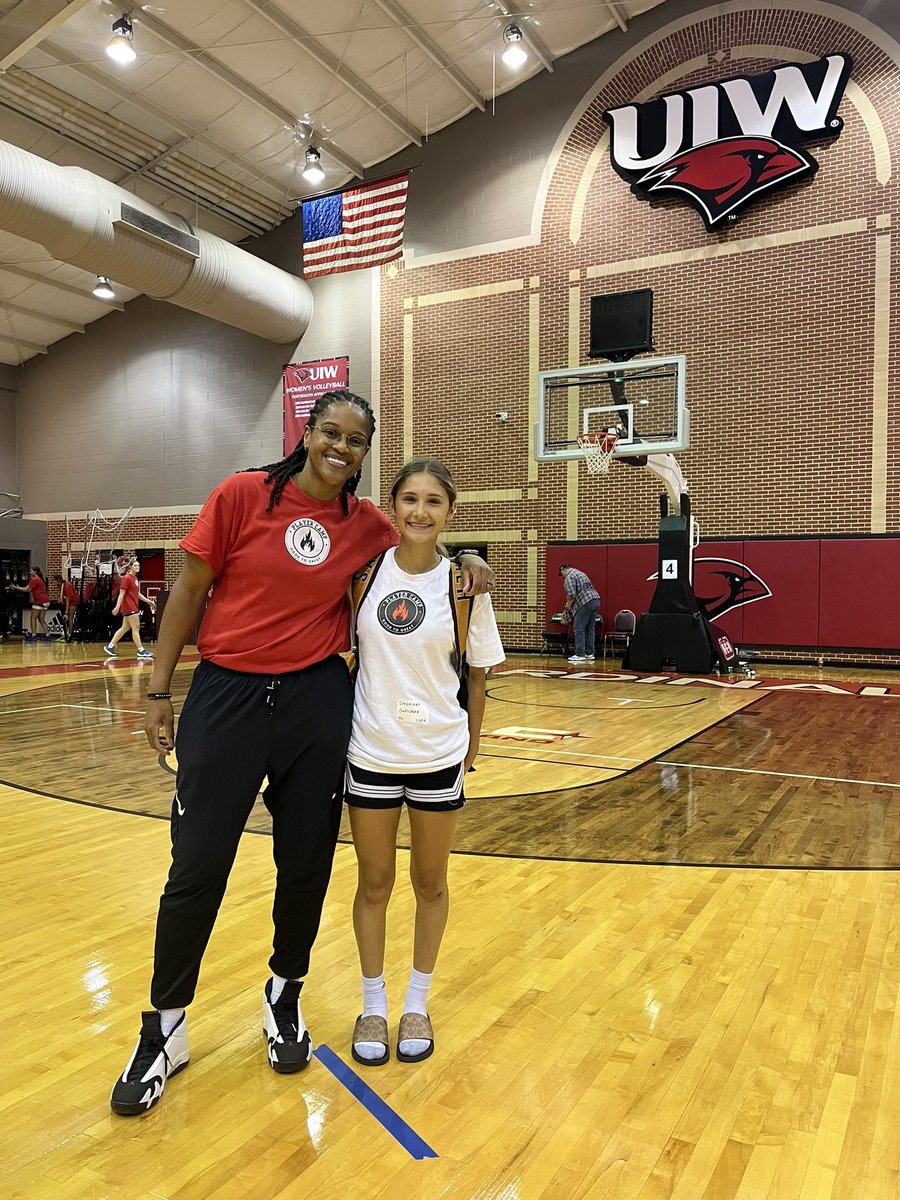 Basketball camp ✅ Huge thanks to  <a href="/UIWWBB/">UIW Women's Basketball</a> coaches and players for having me! Learned new skills, pushed my limits, and had a blast competing with some amazing players 🏀💪🔥 #BasketballCamp #GrindSeason