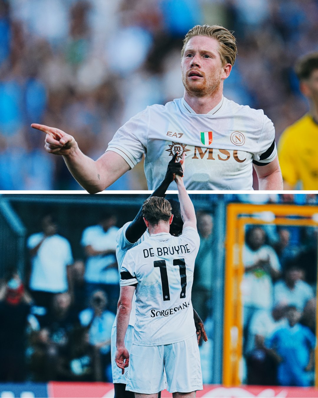 ナポリ DE BRUYNE 11 EA7 X-LARGE