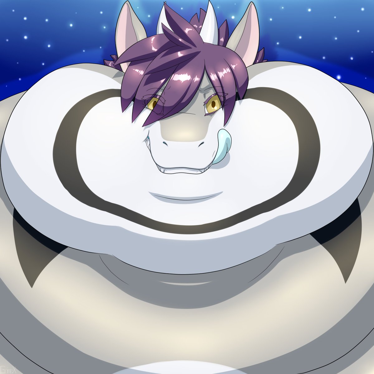 Big, chunky, and quite hungry! Psy might have noticed the treats you're bringing them. It's for them right?