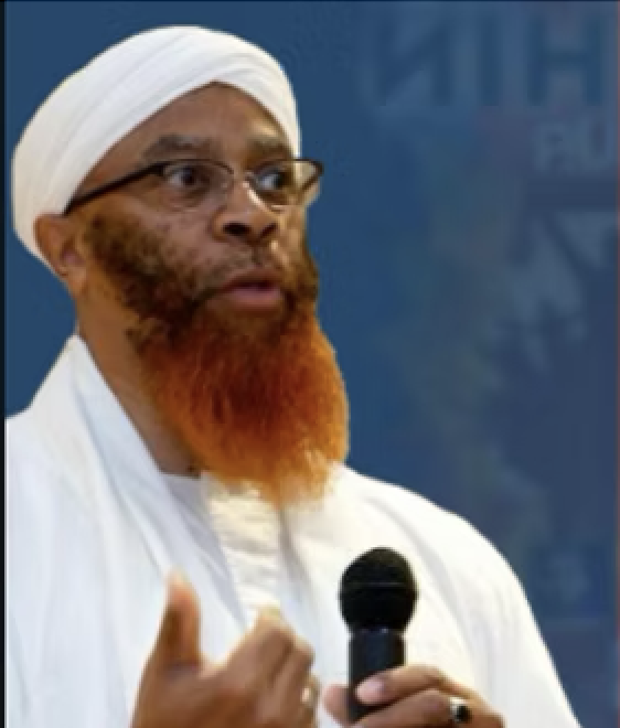 ALERT  TEXAS 🚨 Mosque Exposed!

A tax-exempt Nation of Islam mosque -  Masjid At-Tawhid in Houston -  appears to be proudly flying the Palestinian flag.

On film, their Imam, F. Qasim ibn Ali Khan, appears to be boasting about this display.

That red/orange beard isn’t just a
