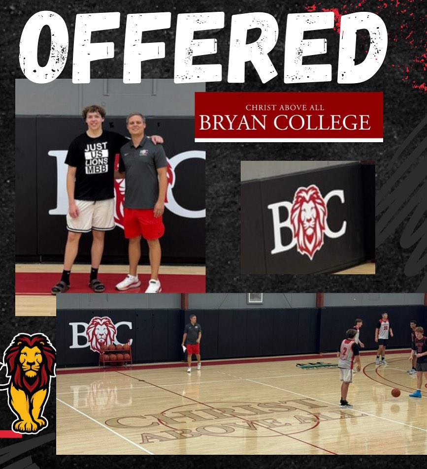 After having a great talk with coach Laatsch. I am very thankful and blessed to receive an offer from <a href="/Bryan_MBB/">Bryan College Men’s Basketball</a> !
<a href="/JMuncey_BC/">Josh Muncey</a>  <a href="/tigers950/">Chip Smith</a> <a href="/jchsmbb/">Jackson Co High Men’s Basketball</a> <a href="/TigersTennessee/">Tennessee Tigers</a> <a href="/KevinMoses38/">Kevin Moses LLC</a> <a href="/BaileyGilliam10/">Bailey Gilliam</a> <a href="/PrepHoopsTN/">Prep Hoops Tennessee</a> <a href="/CourtneyHoops90/">Courtney Asher Smith</a>