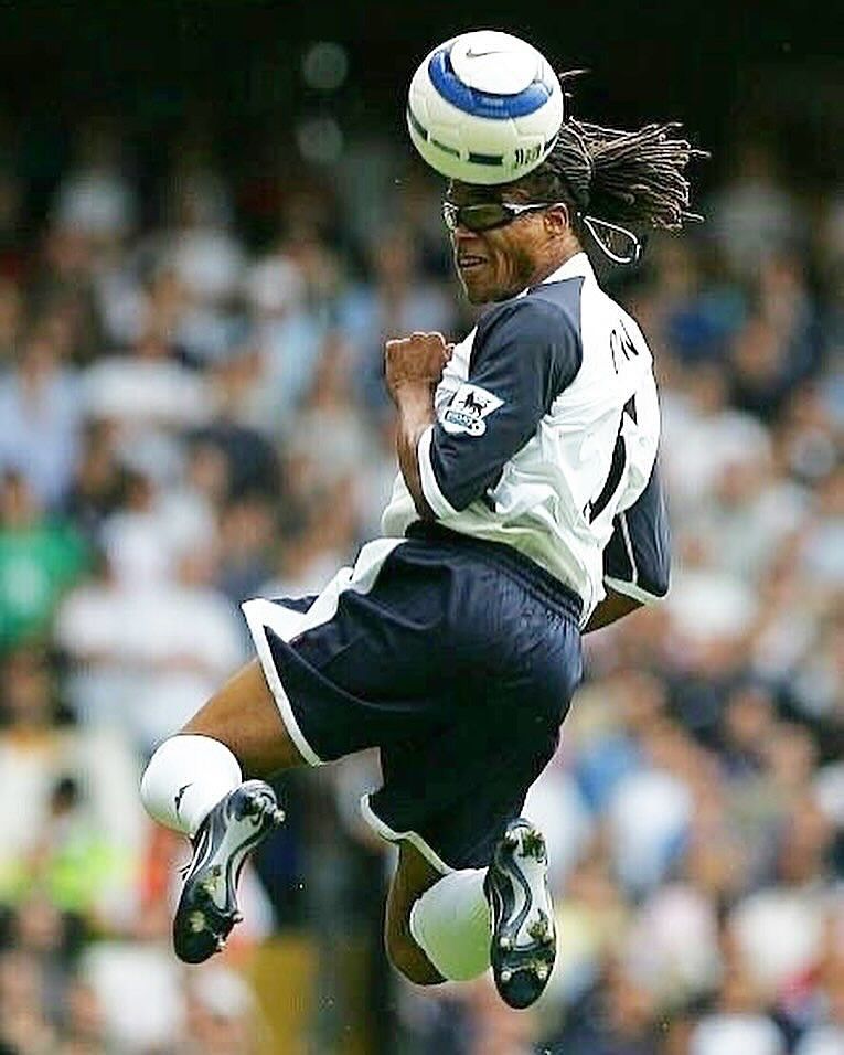 rogue's tweet image. Edgar Davids eyewear during football games