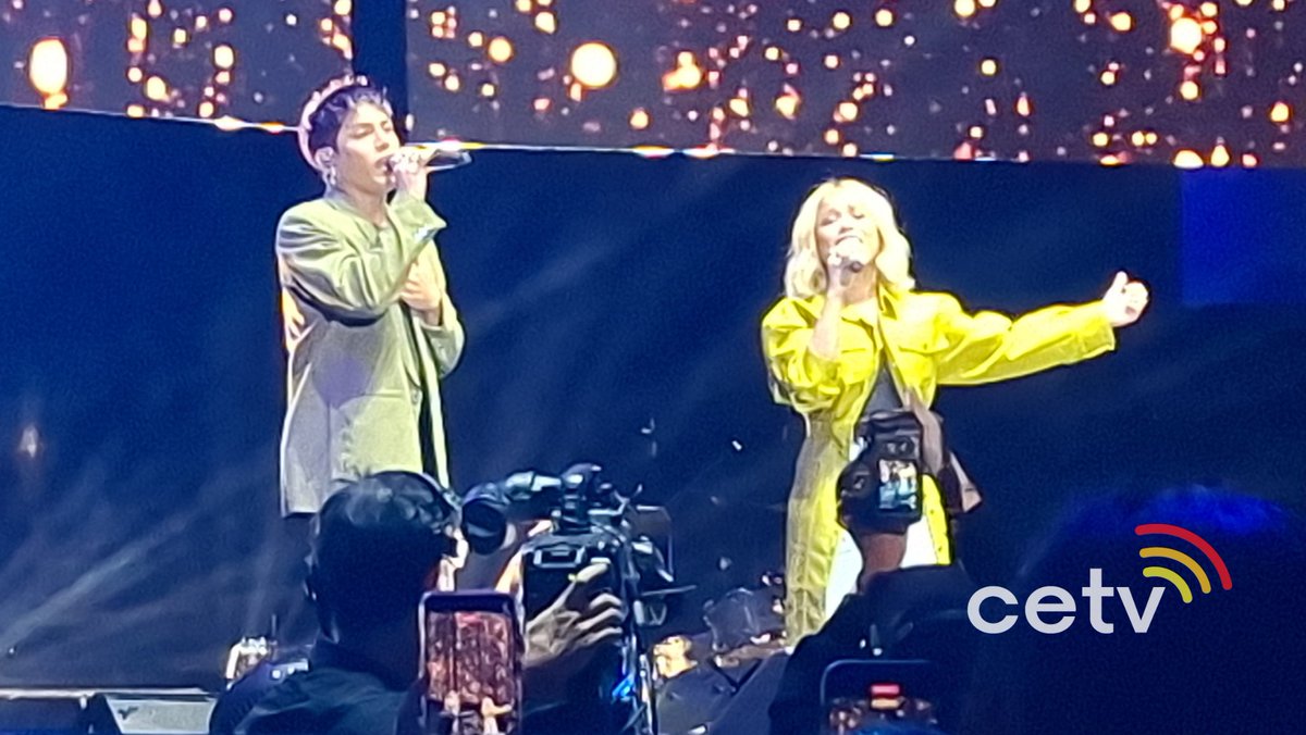 CETV Philippines (@cetvphilippines) on Twitter photo Perhaps one of the biggest highlights of the night, the collab of Stell (<a href="/stellajero_/">Stell Ajero</a>) and Klarisse De Guzman (<a href="/Klarissedguzman/">Klarisse De Guzman</a>) on #AcerDay2025!
#SeeItOnCETV #OnwardAndFOURward #AcerBreakALimit Perhaps one of the biggest highlights of the night, the collab of Stell (<a href="/stellajero_/">Stell Ajero</a>) and Klarisse De Guzman (<a href="/Klarissedguzman/">Klarisse De Guzman</a>) on #AcerDay2025!
#SeeItOnCETV #OnwardAndFOURward #AcerBreakALimit