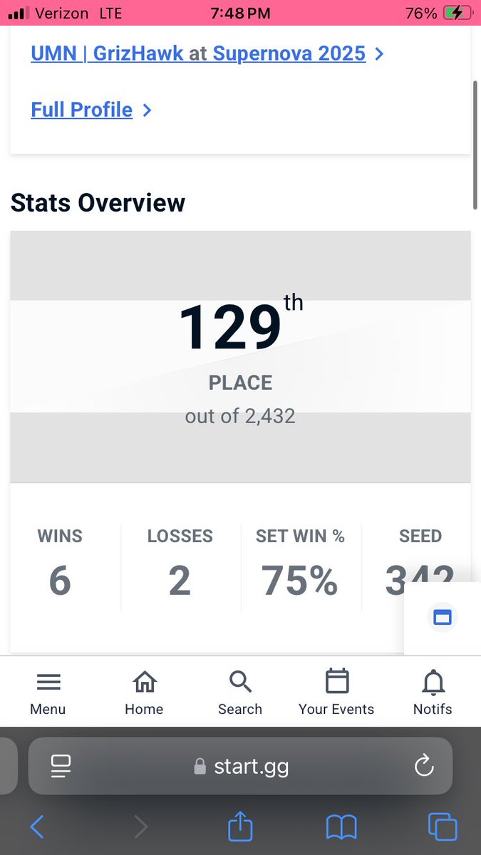 I always felt I had the potential to make a good run at a major and I finally was able to do it even with an unfavorable path with bad matchups. Thank you to all of Minnesota (and Rex) for cheering me on the whole day. I’ll keep trying to prove my mid tier can do it