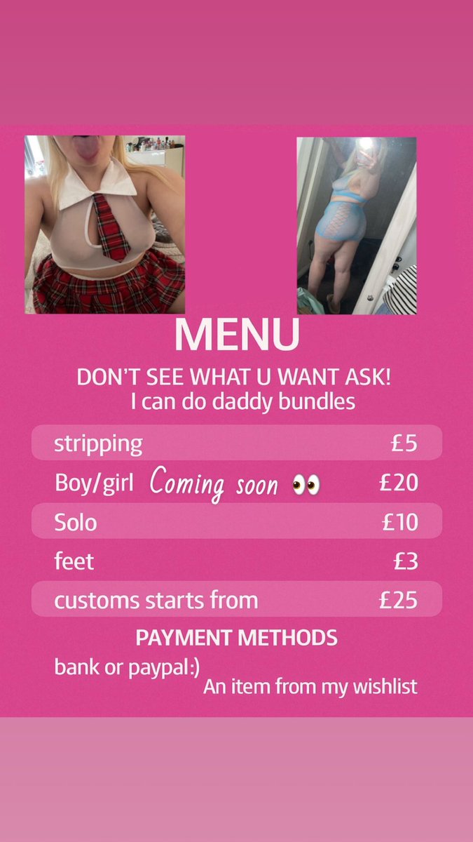 leah106237's tweet photo. Let me know what you guys are after I will look after you😉😈
#NaughtyBlonde #PayPigsWelcome
#CustomiseYourExperience https://t.co/zjyDTEEapI