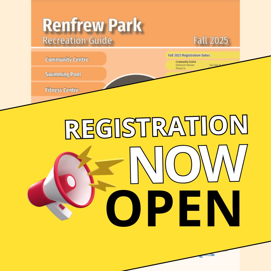 Fall registration is open! 🍂
📌 Registering early to help ensure your favourite programs run as planned.
🔗 Register here: recreation.vancouver.ca.
#FallPrograms #CommunityLife #VancouverEvents
