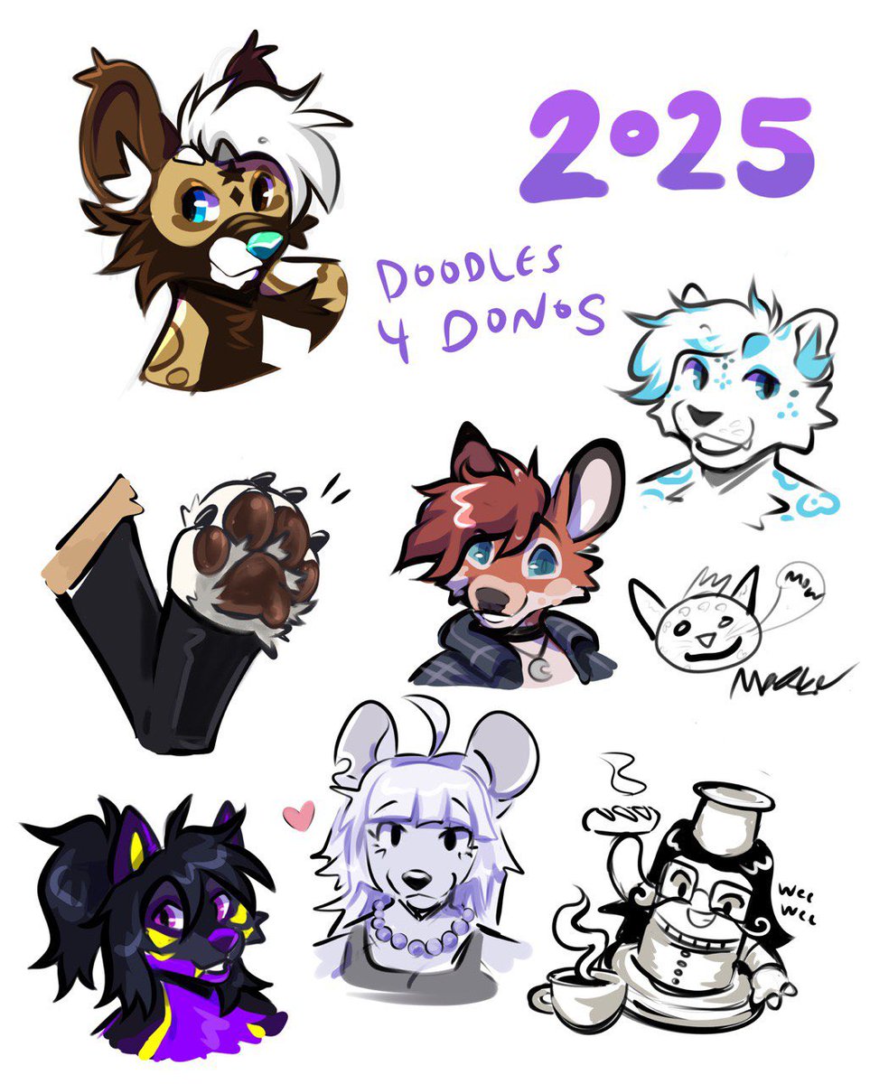 Some doodles from this morning by <a href="/ZAPSboltie/">BOLTiE #NOKINGS</a>!