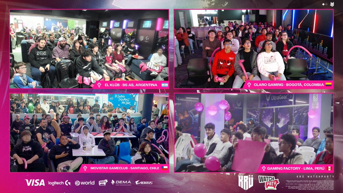 ¿LATAM?

Toda de rosa, obviamente 🇦🇷🇨🇱🇵🇪🇨🇴🩷

#VCTAmericas