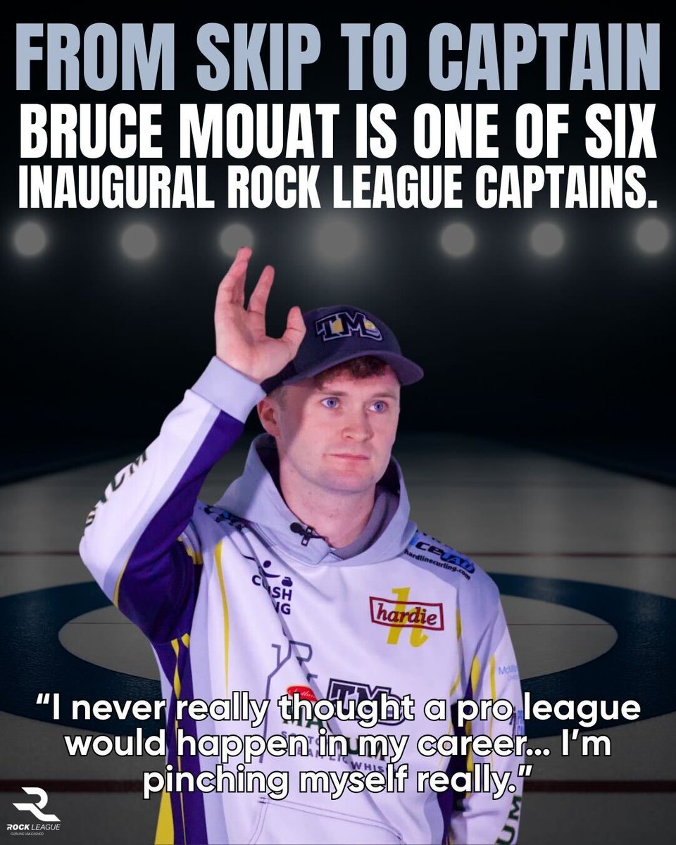 In 36 days, Mouat won a world title, made Slam history, and booked an Olympic mixed doubles spot.

Now, with gold in his sights and a new role as Rock League captain, he’s focused on winning — and leaving the sport better than he found it.

Full feature: bit.ly/45CebCr
