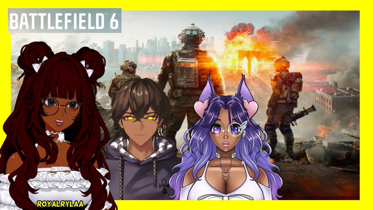 Live tryin battlefield 6 with @Tekkada <a href="/Diamoniquemoon/">Diamonique Moonlight 💎🐺🌙</a> 

YouTube ❣️youtube.com/watch?v=40IHH9…

#BF6 #Vtuber #blackvtuber #Battlefield6