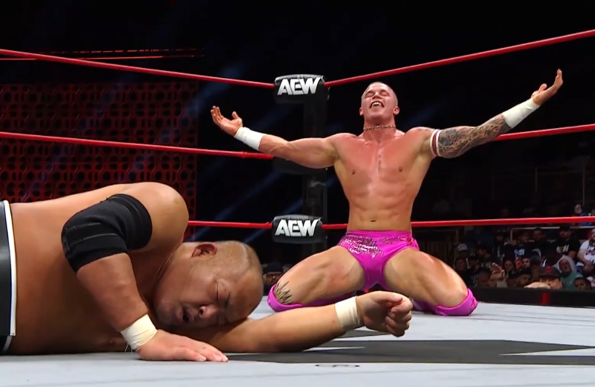 Ace109610's tweet image. Kyle Fletcher is absolutely killing it
Probably Ishii’s best AEW match compared to matches against Jericho
#AEWCollision