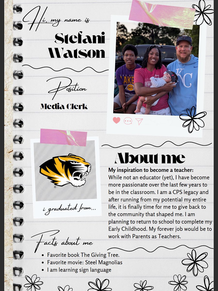 Welcome Mrs. Watson! Can’t wait for you to lead some amazing read alouds during library 💙