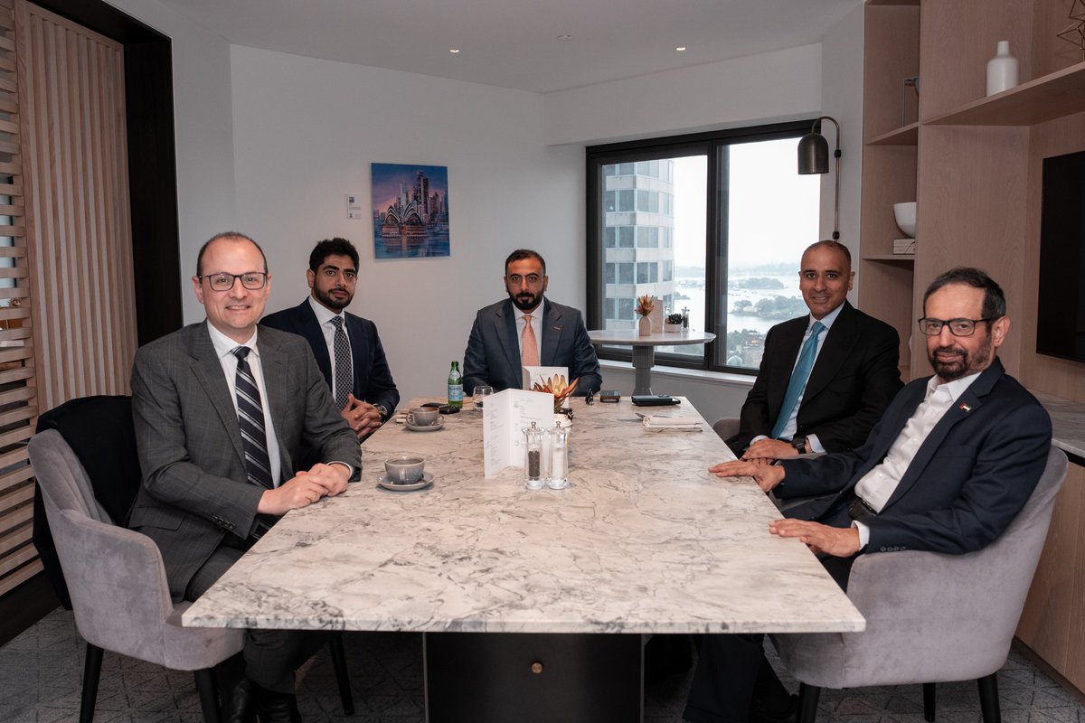 Senator Raff Ciccone (@senraffciccone) on Twitter photo Great to catch up with <a href="/Dralnoaimi/">د. علي النعيمي Dr. Ali Alnuaimi</a>, Chair of the Defence, Interior & Foreign Affairs Cmte, UAE Federal National Council.
We discussed regional priorities & the recent legislation enabling the Aus-UAE trade agreement.
Proud to strengthen ties as 🇦🇺🇦🇪 Parl Group Co-Chair.
#auspol Great to catch up with <a href="/Dralnoaimi/">د. علي النعيمي Dr. Ali Alnuaimi</a>, Chair of the Defence, Interior & Foreign Affairs Cmte, UAE Federal National Council.
We discussed regional priorities & the recent legislation enabling the Aus-UAE trade agreement.
Proud to strengthen ties as 🇦🇺🇦🇪 Parl Group Co-Chair.
#auspol