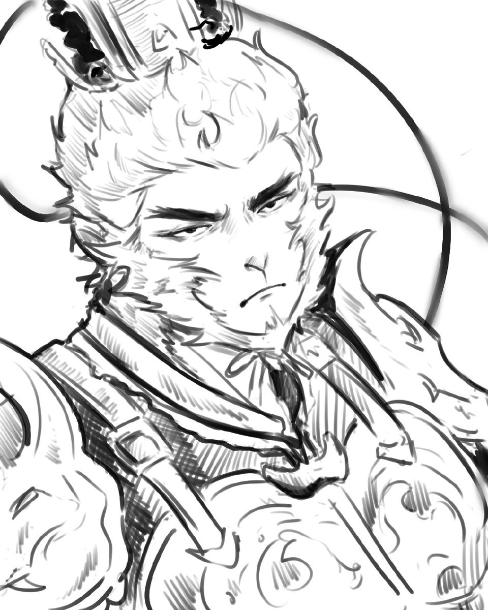 AnnisaAij's tweet photo. Doodle wukong BMW cause i Miss him so much

#BlackMythWukong #sunwukong https://t.co/eZwfrAfjGl