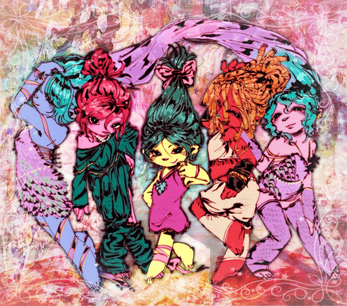 Fliffan's tweet photo. Ladies...ladies... #trolls https://t.co/3JSgwsEnCB