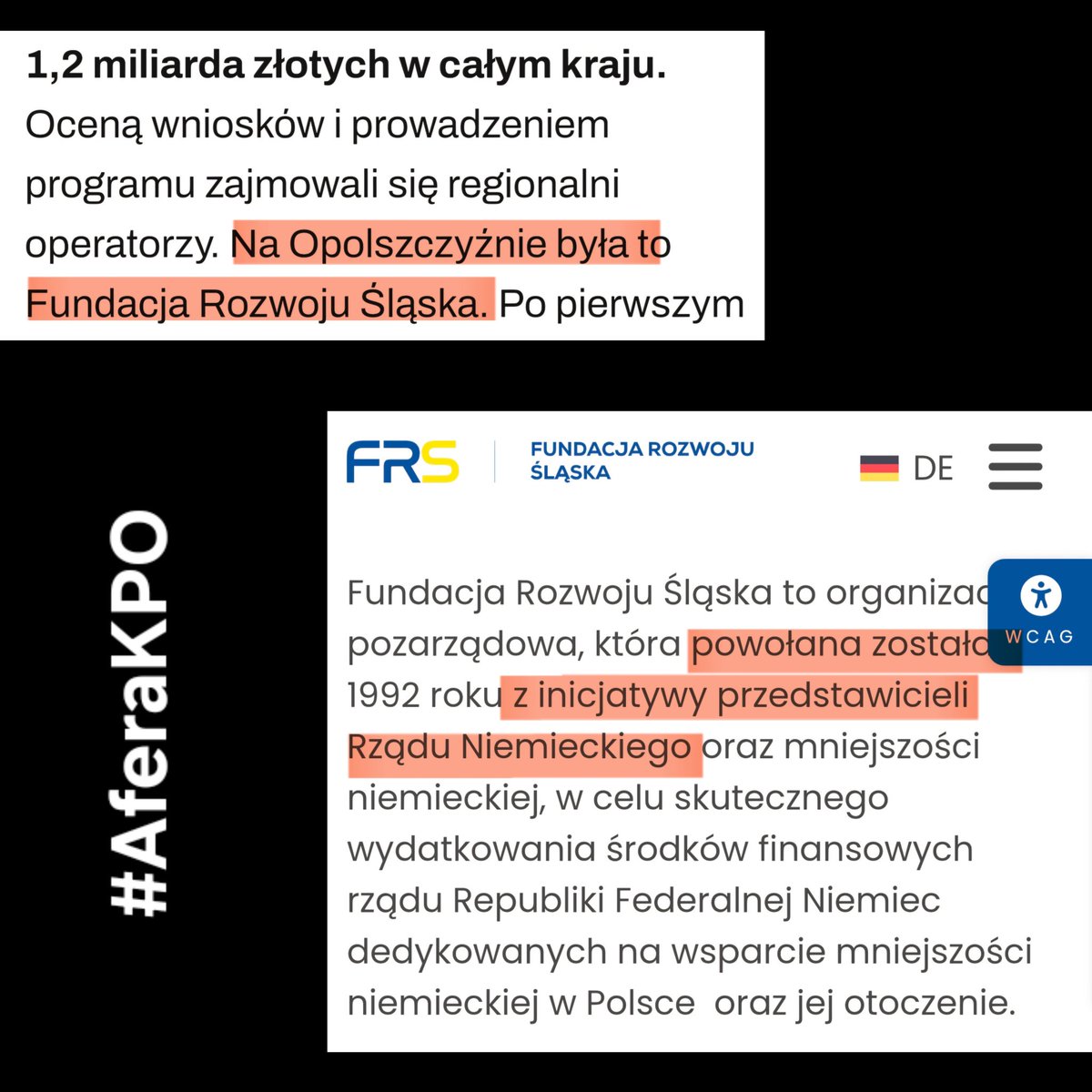 ‼️Fundacja założona przez niemiecki rząd była podmiotem odpowiedzialnym za podział środków z KPO! W jej władzach dwóch radnych Mniejszości Niemieckiej, wśród beneficjentów matka ich kolegi radnego i żona Senatora z PO‼️#AferaKPO