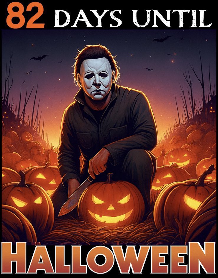 82 Days Until Halloween 🎃 
#Halloween2025