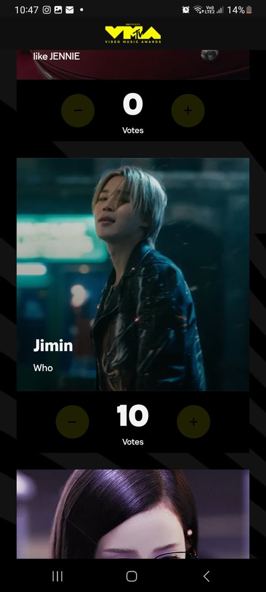 VMAsvotesGA's tweet image. 40 Votes for #Jimin