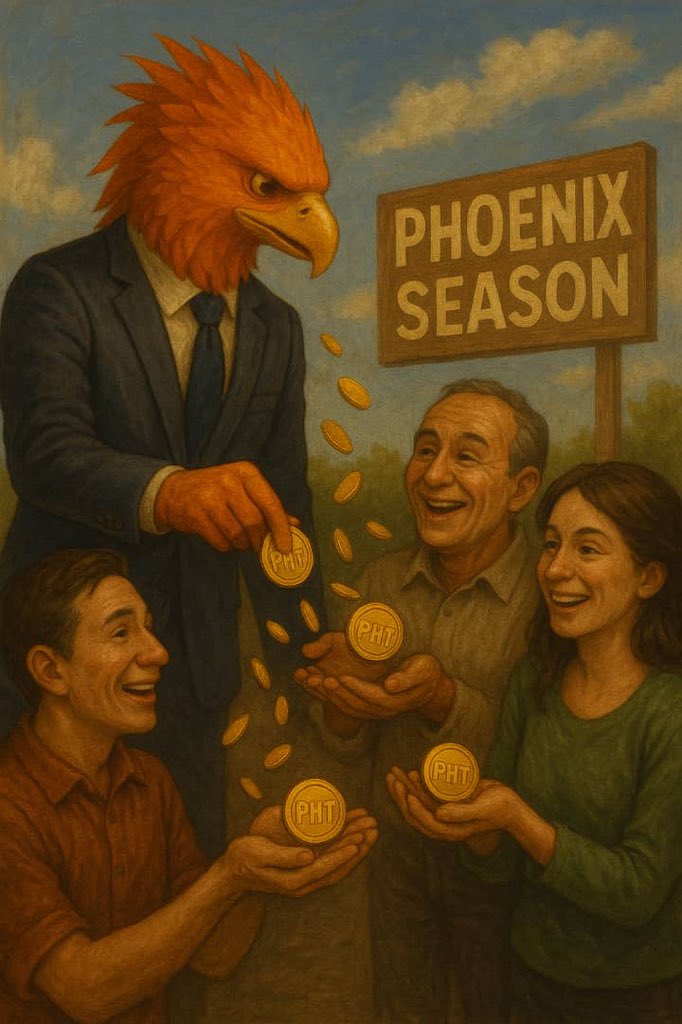 PHOENIX SEASON IS HERE! 🐦‍🔥🔥
Hey Ordinary Man, get ready, joy is coming your way! Rise from the ashes with hope and prosperity as the Phoenix spreads its wings! 💰✨ #PhoenixSeason #JoyIsComing #RiseUp