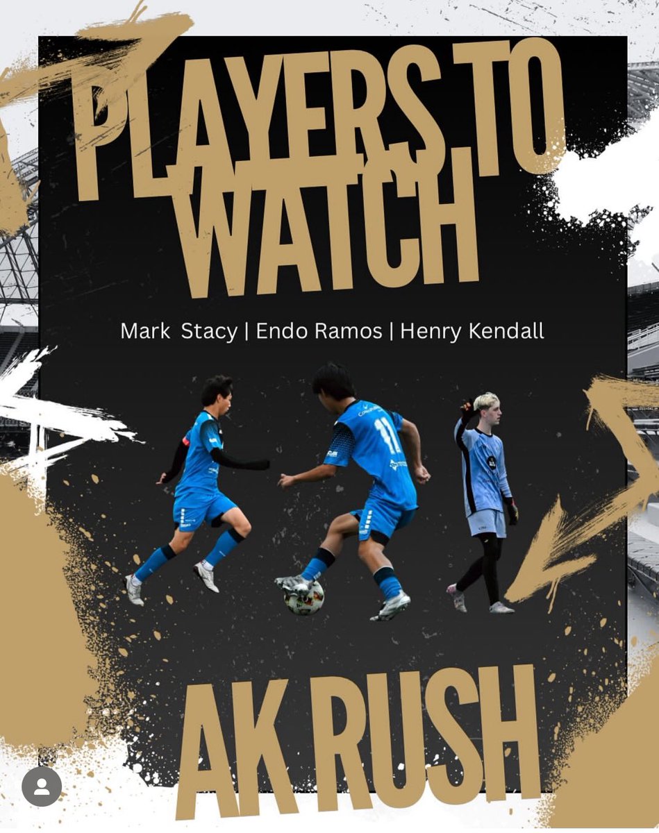 Mark Stacy (@markbstacy) on Twitter photo State Championships tomorrow!!! Playing Cook Inlet 2010 Boys. Our rivalry is fierce and some refer to it as “El Classico”. It’s showtime… Let’s Go Rush!!!!!!
<a href="/RushSoccer/">Rush Soccer</a>
<a href="/Rushselect/">Rush Select</a>
<a href="/USYouthSoccer/">US Youth Soccer</a> State Championships tomorrow!!! Playing Cook Inlet 2010 Boys. Our rivalry is fierce and some refer to it as “El Classico”. It’s showtime… Let’s Go Rush!!!!!!
<a href="/RushSoccer/">Rush Soccer</a>
<a href="/Rushselect/">Rush Select</a>
<a href="/USYouthSoccer/">US Youth Soccer</a>