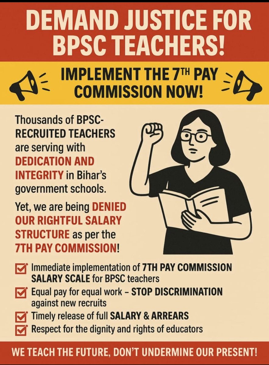 #7thPayForBPSCTeachers
<a href="/NitishKumar/">Nitish Kumar</a>