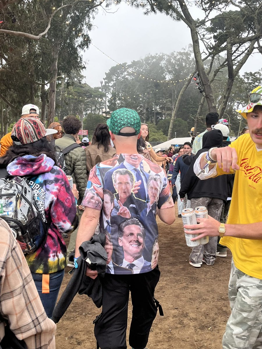 Seen at #OutsideLands2025 Day Two 😆