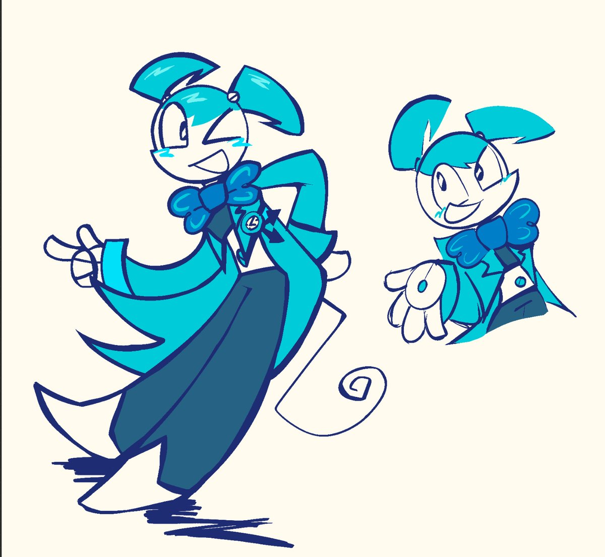 i felt like drawing her in this outfit again