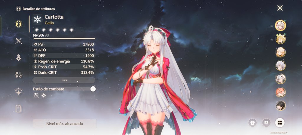 ReiAyan33898185's tweet image. What do you think?
Do you think it's a good build? 
I have her with her gun c0 
(I'm new to the community and want to interact)