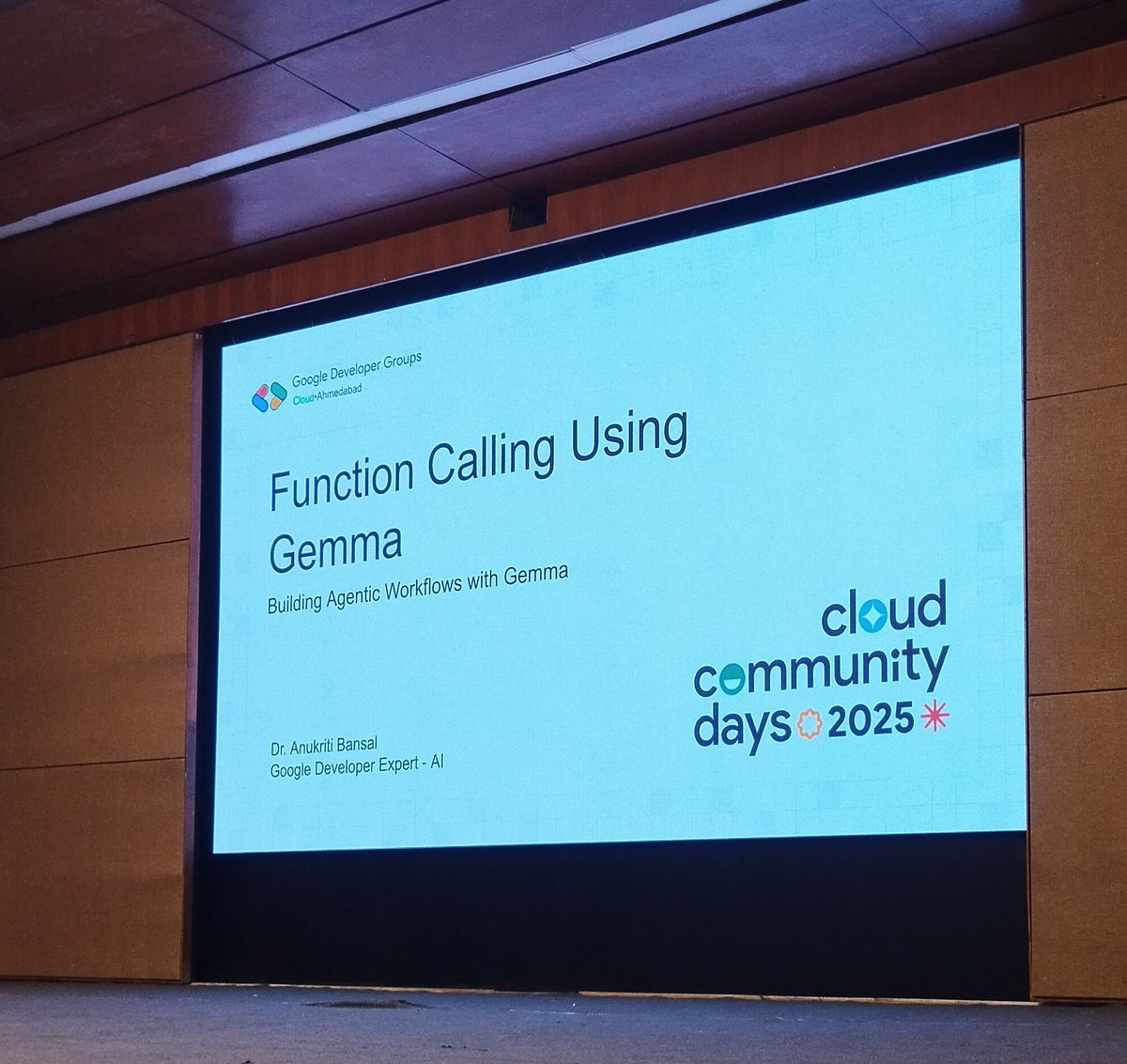 deepsecme's tweet image. Let&apos;s your mind to fly, dive in with Gemma 3 and Gemma open source model. 

#GccdAhm25 #GCCDIndia2025 #GoogleCloud #Ahmedabad #GDGCloudAhmedabad