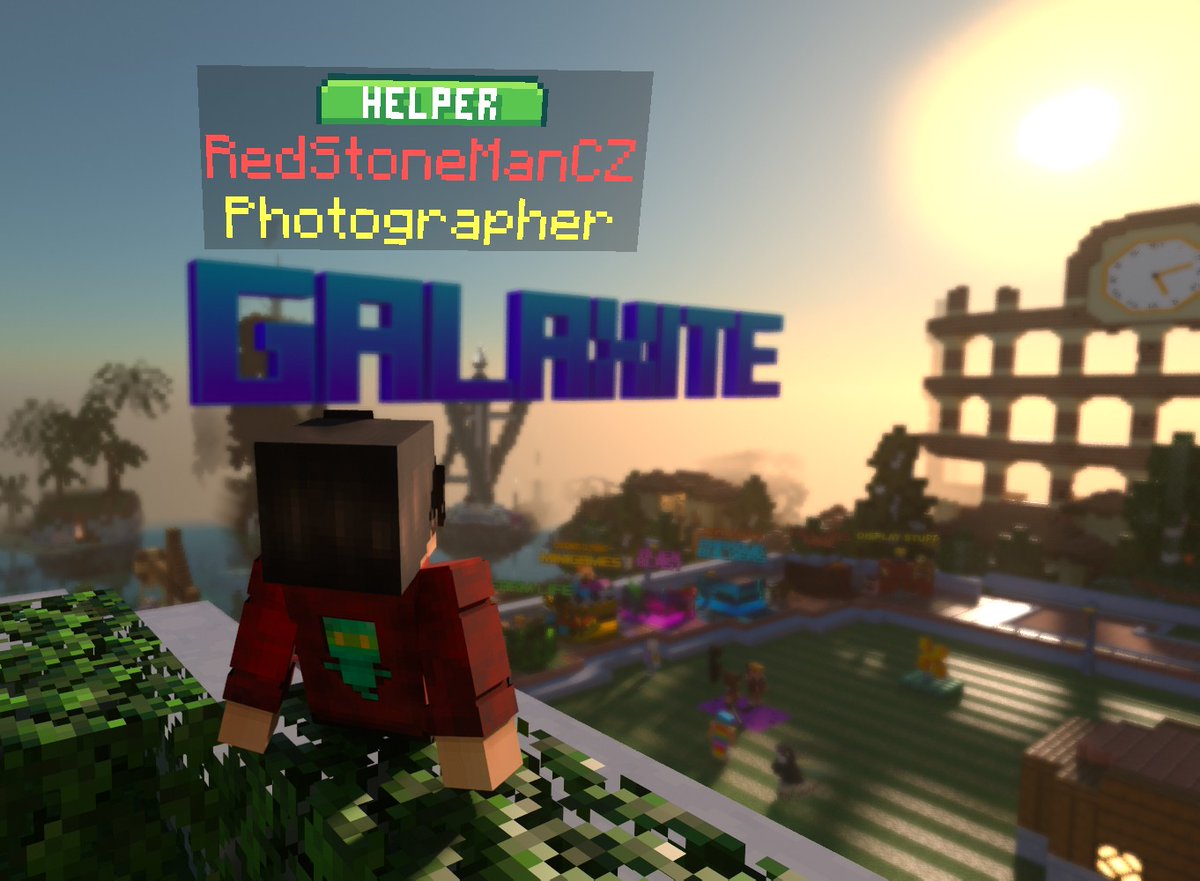 Huge shoutout to RedStoneManCZ on being Server Helper of the Month for June! We're a little late in posting, but better late than never 🎉