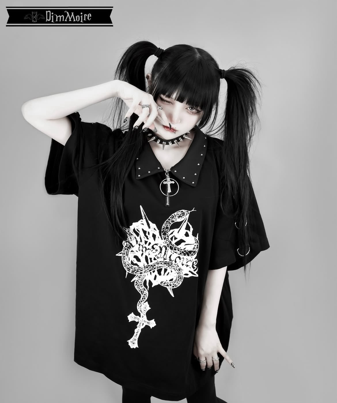 DimMoireディムモアール Crush x PO【Black】パーカー Dimmoire ディムモアール パーカー Crush x PO【Black】 - メルカリ