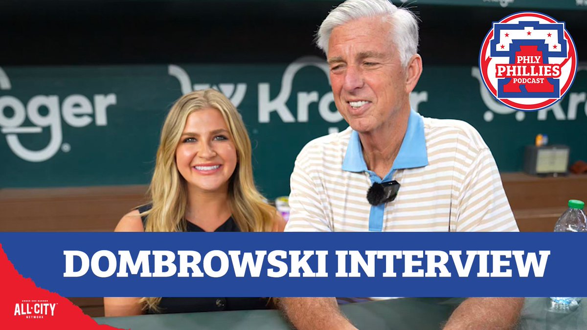 How is Dave Dombrowski feeling about the Phillies roster heading into the stretch run? <a href="/DLLS_Sports/">DLLS Sports</a>' <a href="/_abigaiiiil/">Abby Jones</a> caught up with the Phillies President of Baseball Ops to find out!

youtu.be/4SM7YskGK-o