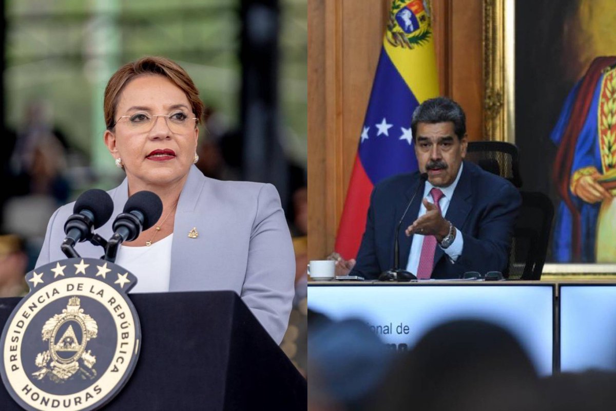 🇭🇳🤝🇻🇪 Honduras se pronuncia: La presidenta Xiomara Castro rechaza las acusaciones contra Nicolás Maduro y reafirma su apoyo a Venezuela, defendiendo la soberanía, la no injerencia y la unidad latinoamericana.
#Honduras #XiomaraCastro #NicolasMaduro
elreporterohnradio.net/noticia/180499…