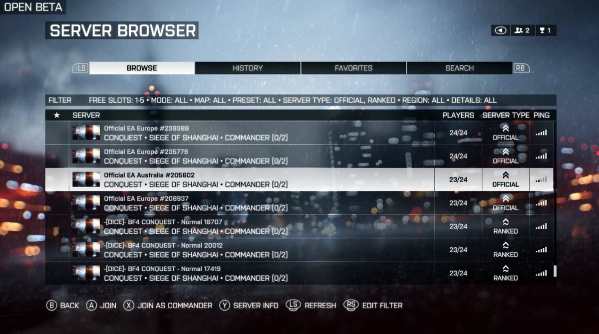 Please add a TRUE SERVER BROWSER to Battlefield 6 🙏

It’s so close to being perfect.

#Battlefield6 | #Battlefield